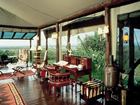 Kirawira Luxury Tented Camp - Bedroom 